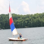 Solo Sailing at Can-Aqua