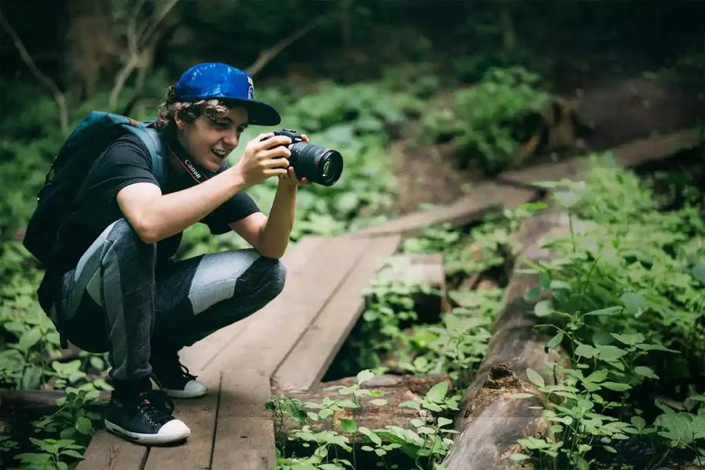photography at can aqua summer camp