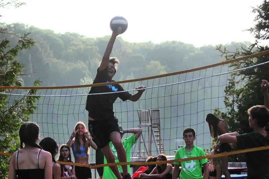 sports at camp can aqua summer camp