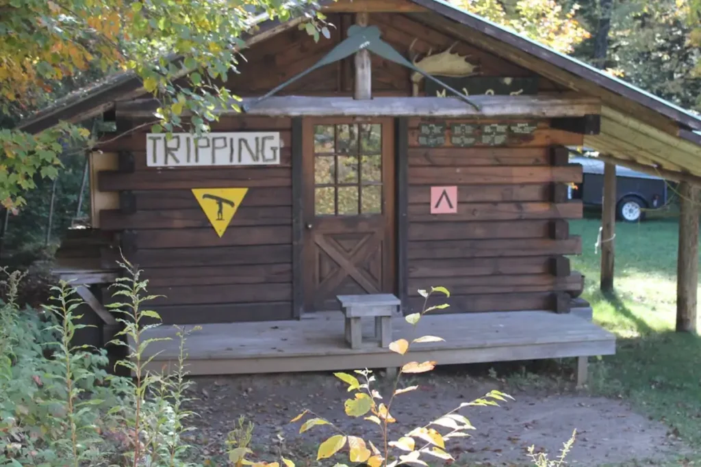 tripping at can aqua summer camp